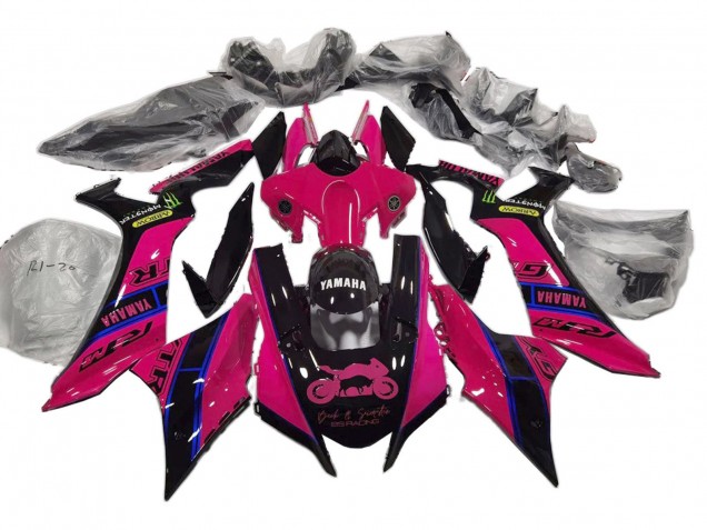 2020-2025 Yamaha YZF 1000 R1 Motorcycle Fairings - Pink Black Blue UK