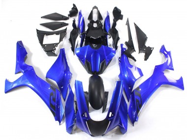 Best 2020-2025 Yamaha YZF 1000 R1 Motorcycle Fairings - Blue Matte Black UK