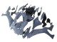 2020-2025 Yamaha YZF 1000 R1 Motorcycle Fairings - Glossy Grey UK
