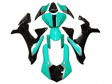 Best 2020-2025 Yamaha YZF 1000 R1 Motorcycle Fairings - Light Green Glossy Black UK