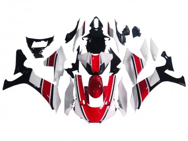 Best 2020-2025 Yamaha YZF 1000 R1 Motorcycle Fairing - White Red Glossy Black UK