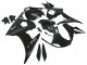 2003-2004 Yamaha YZF R6 Motorcycle Fairings - Matte Black UK