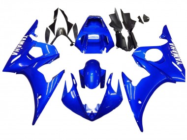 Best 2003-2004 Yamaha YZF R6 Motorcycle Fairing - Blue UK