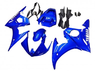 Best 2006-2009 Yamaha YZF R6S Motorcycle Fairings - Blue UK