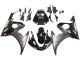 2003-2004 Yamaha YZF R6 Motorcycle Fairings - Glossy Black Matte Black White Decals UK