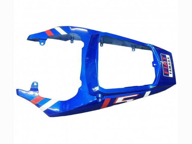 2003-2004 Yamaha YZF R6 Motorcycle Fairings - White Blue Fiat Motul Kastinee UK