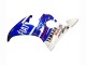 2003-2004 Yamaha YZF R6 Motorcycle Fairings - White Blue Fiat Motul Kastinee UK