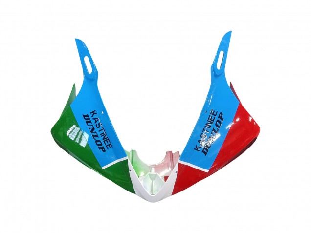 2006-2009 Yamaha YZF R6S Motorcycle Fairings - White Blue Green Red Kastinee Dunlop Motul UK