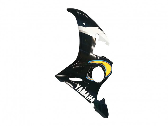 2003-2004 Yamaha YZF R6 Motorcycle Fairings - Yellow Red Glossy Black 46 UK