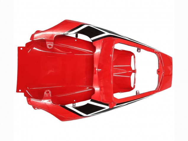 2003-2004 Yamaha YZF R6 Motorcycle Fairing - White Red Glossy Black UK