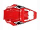 2003-2004 Yamaha YZF R6 Motorcycle Fairing - White Red Glossy Black UK