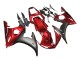 2006-2009 Yamaha YZF R6S Motorcycle Fairing Kits - Red Matte Black UK