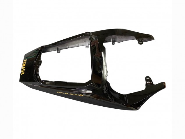 2006-2009 Yamaha YZF R6S Motorcycle Fairings - Glossy Black Matte Black Gold Decals UK