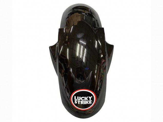 2003-2004 Yamaha YZF R6 Motorcycle Fairings - Glossy Black Red White Lucky Strike Motul UK