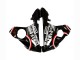2006-2009 Yamaha YZF R6S Motorcycle Fairings - Glossy Black Red White Lucky Strike Motul UK