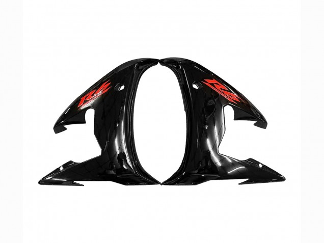 2003-2004 Yamaha YZF R6 Motorcycle Fairings - Glossy Black Red UK