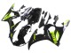 2003-2004 Yamaha YZF R6 Motorcycle Fairings - Glossy Black Neon Yellow UK