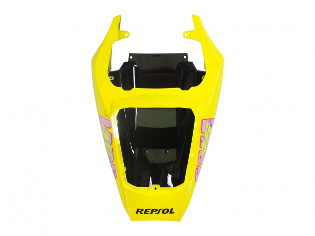 2006-2009 Yamaha YZF R6S Motorcycle Fairings - Yellow Pink Glossy Black Rossi Repsol 46 UK