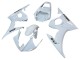 2003-2004 Yamaha YZF R6 Motorcycle Fairings - White Black Decals UK