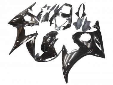 Best 2003-2004 Yamaha YZF R6 Motorcycle Fairings - Glossy Black UK