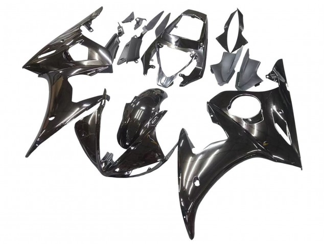 2003-2004 Yamaha YZF R6 Motorcycle Fairings - Glossy Black UK