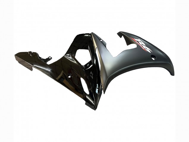 2003-2004 Yamaha YZF R6 Motorcycle Fairings - Glossy Black Matte Black Gold Chameleon UK