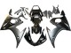 2003-2004 Yamaha YZF R6 Motorcycle Fairings - Glossy Black Matte Black Gold Chameleon UK