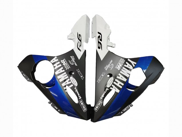 2005 Yamaha YZF 600 R6 Motorcycle Fairings - Blue White Black Yamalube UK