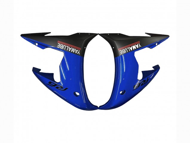 2005 Yamaha YZF 600 R6 Motorcycle Fairings - Blue White Black Yamalube UK
