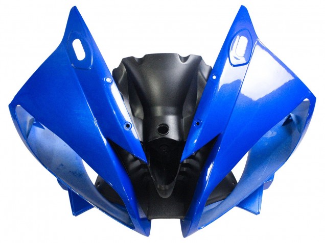 2006-2007 Yamaha YZF 600 R6 Motorcycle Fairings - Blue White Glossy Black UK
