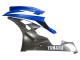 2006-2007 Yamaha YZF 600 R6 Motorcycle Fairings - Blue White Glossy Black UK