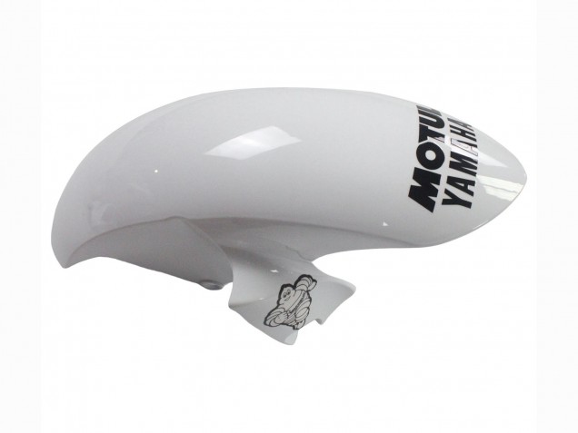 2006-2007 Yamaha YZF 600 R6 Motorcycle Fairings - White Glossy Black Motul Michelin UK
