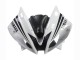 2006-2007 Yamaha YZF 600 R6 Motorcycle Fairings - White Glossy Black Motul Michelin UK