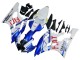 2006-2007 Yamaha YZF 600 R6 Motorcycle Fairings - White Blue Red Fiat Motul Michelin UK