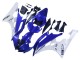 2006-2007 Yamaha YZF 600 R6 Motorcycle Fairings - White Blue Black UK