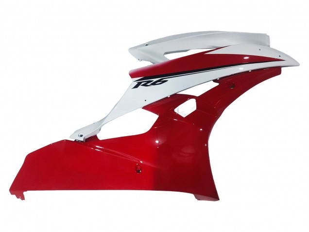 2006-2007 Yamaha YZF 600 R6 Motorcycle Fairings - White Red UK