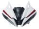 2006-2007 Yamaha YZF 600 R6 Motorcycle Fairings - White Red UK