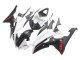 2008-2016 Yamaha YZF 600 R6 Motorcycle Fairings - White Matte Black Red Decals UK