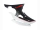 2008-2016 Yamaha YZF 600 R6 Motorcycle Fairings - White Matte Black Red Decals UK