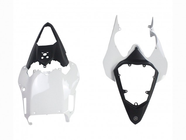 2008-2016 Yamaha YZF 600 R6 Motorcycle Fairings - White Matte Black Red Decals UK