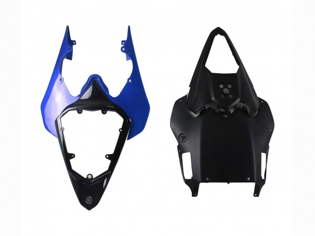 2008-2016 Yamaha YZF 600 R6 Motorcycle Fairings - White Blue Glossy Black UK