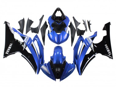 Best 2008-2016 Yamaha YZF 600 R6 Motorcycle Fairings - White Blue Glossy Black UK