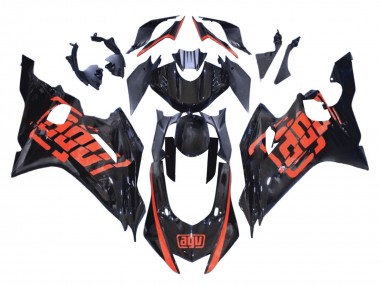 Best 2008-2016 Yamaha YZF 600 R6 Motorcycle Fairings - Red Glossy Black UK