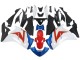 2011-2015 Honda CBR250RR Motorcycle Fairings - White Red Light Blue UK