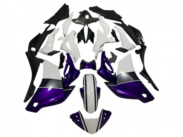 2011-2015 Honda CBR250RR Motorcycle Fairings - White Dark Purple Black UK