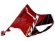 2000-2006 Honda VTR1000 Motorcycle Fairings - Red Black Stripe Racing UK