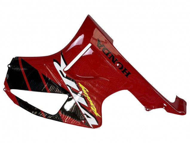 2000-2006 Honda VTR1000 Motorcycle Fairings - Red Black Stripe Racing UK