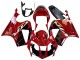 2000-2006 Honda VTR1000 Motorcycle Fairings - Red Black Stripe Racing UK