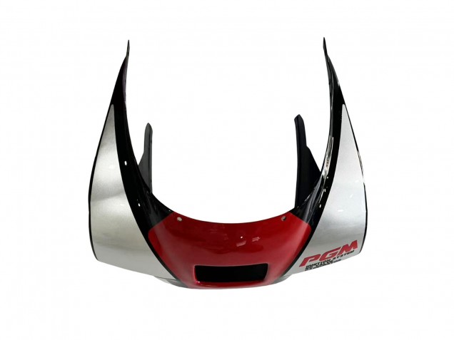 1988-1989 Honda NSR250R Motorcycle Fairings - Silver Red Glossy Black UK