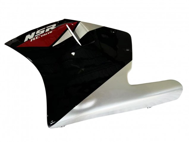 1988-1989 Honda NSR250R Motorcycle Fairings - Silver Red Glossy Black UK